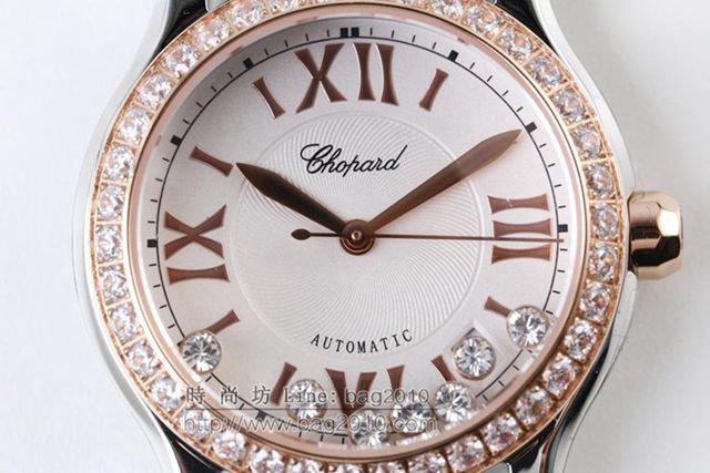 Chopard手錶 HAPPY DIAMONDS系列 274808-5001 全自動機械男士腕表 蕭邦高端男表  hds1201